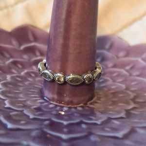Alluring Brilliant Marquise Stackable Ring